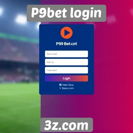 Facilidade de navegação no site P9bet login