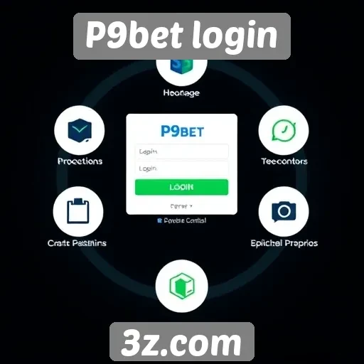 Funcionalidades do P9bet login para acesso rápido