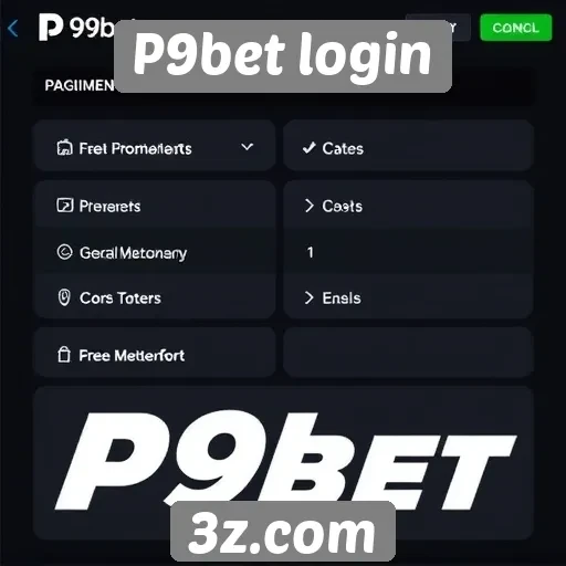 Métodos de pagamento disponíveis no P9bet login